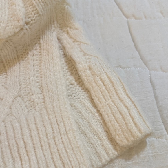 Abercrombie & Fitch Cream Open Front Cardigan - Picture 6 of 7